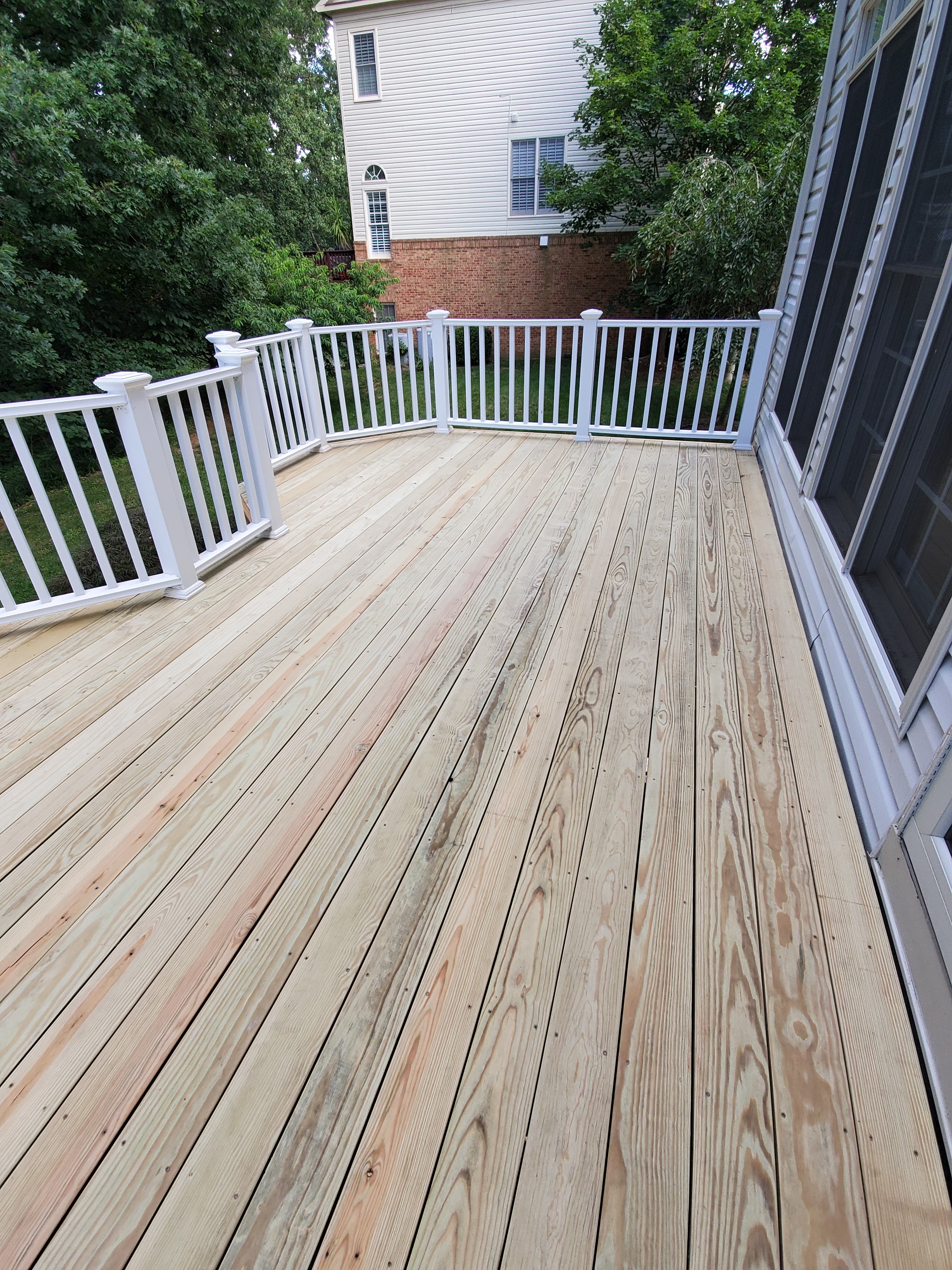 Basement walkout under construction